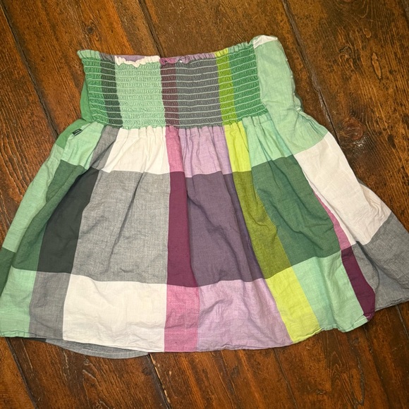 Colorful Patchwork Mini Skirt - Picture 3 of 5